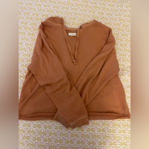 Burnt orange target hoodie